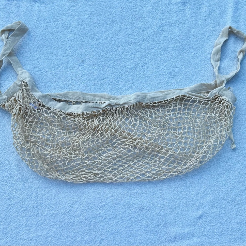 Cotton Mesh Shoulder Bag Net Bag String Bag Tote